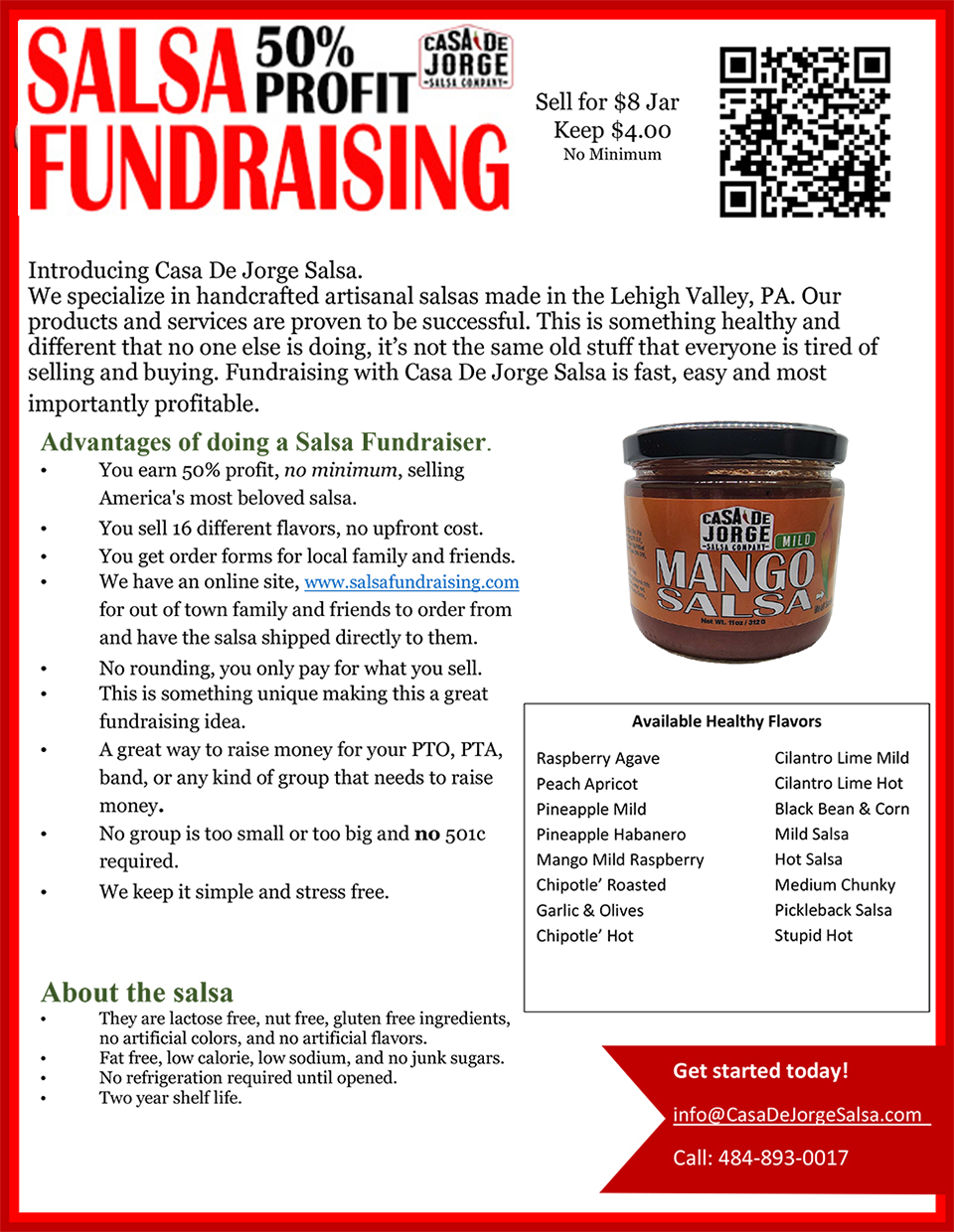 Fundraising Flyer